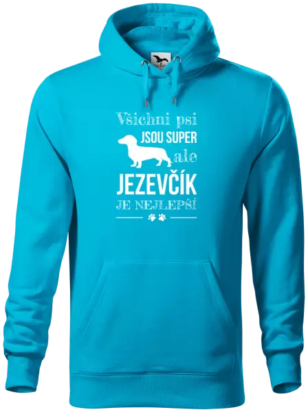 Pánská mikina Jezevčík je nejlepší