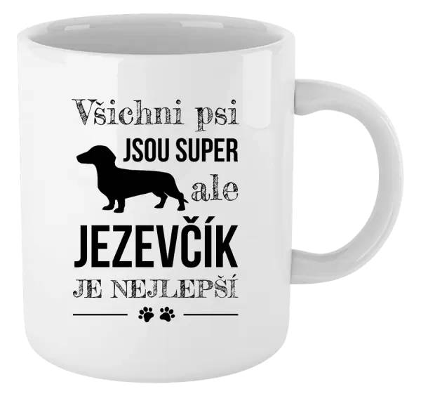 Hrnek Jezevčík je nejlepší