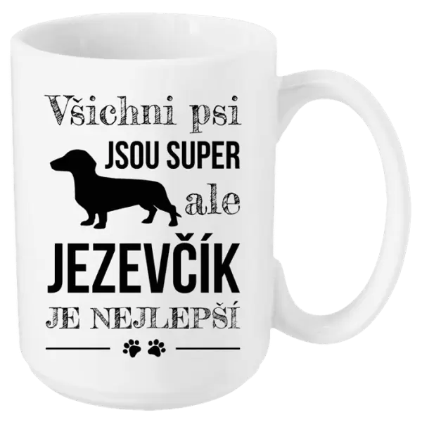 Hrnek Jezevčík je nejlepší