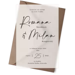 Plexi oznámení EASY