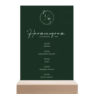 Papírový harmonogram RODIGO