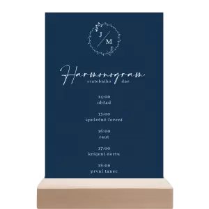 Papírový harmonogram RODIGO