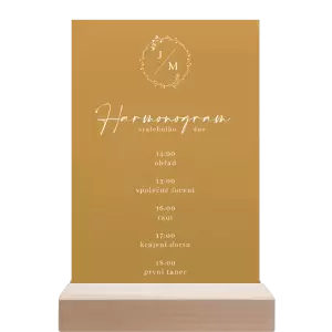 Papírový harmonogram RODIGO