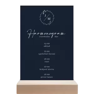 Papírový harmonogram RODIGO