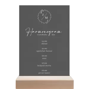 Papírový harmonogram RODIGO