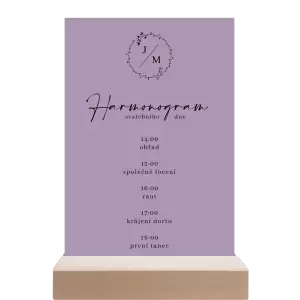 Papírový harmonogram RODIGO