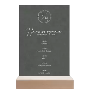 Papírový harmonogram RODIGO