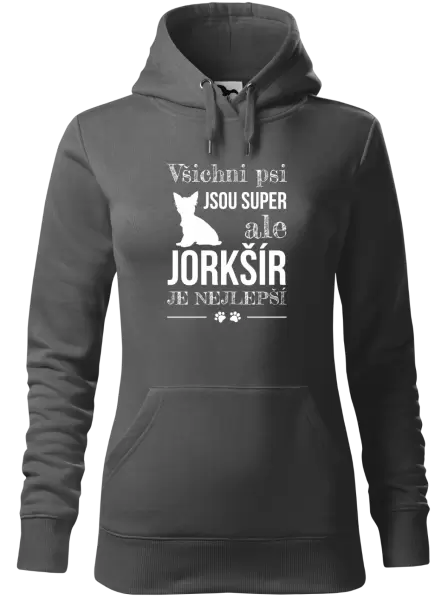 Dámská mikina Jorkšír je nejlepší