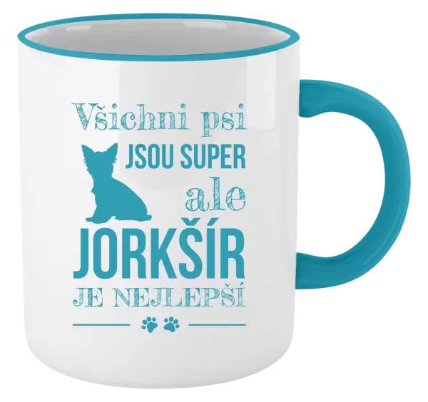 Hrnek Jorkšír je nejlepší