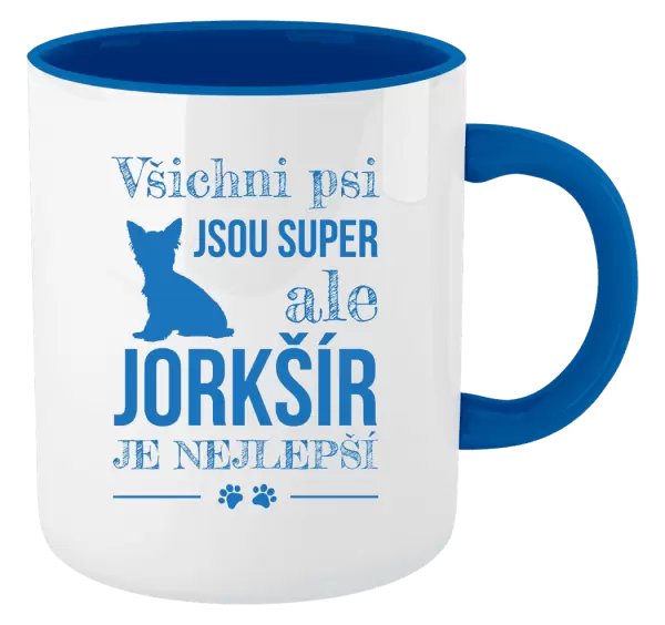 Hrnek Jorkšír je nejlepší