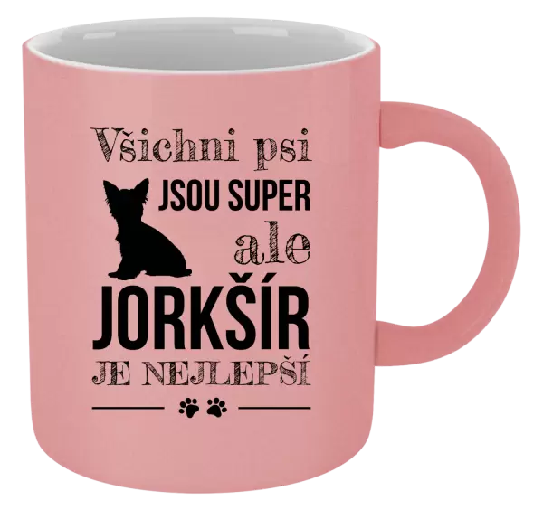 Metalický hrnek Jorkšír je nejlepší