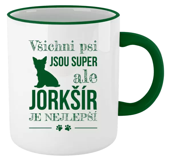 Hrnek Jorkšír je nejlepší