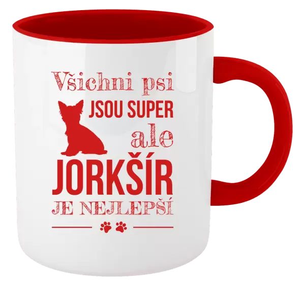 Hrnek Jorkšír je nejlepší