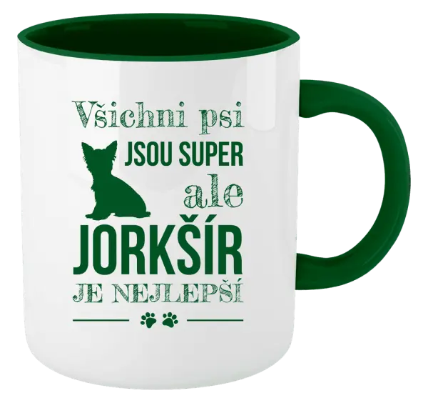 Hrnek Jorkšír je nejlepší