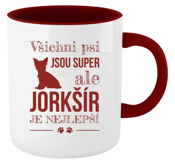 Hrnek Jorkšír je nejlepší