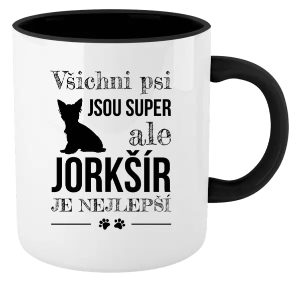 Hrnek Jorkšír je nejlepší