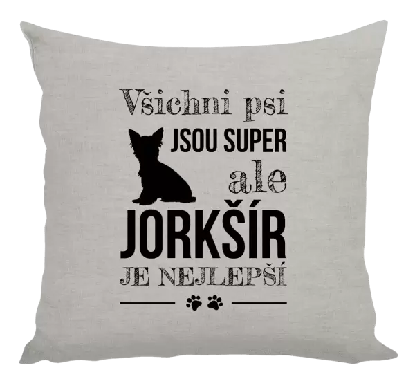 Polštář Jorkšír je nejlepší