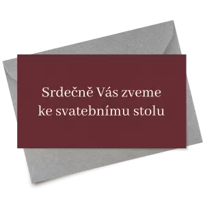 Papírová pozvánka LOPY