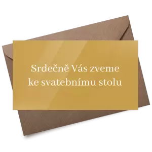 Plexi pozvánka LOPY