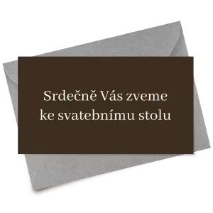 Papírová pozvánka LOPY