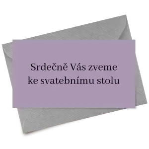 Papírová pozvánka LOPY