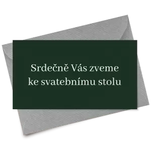 Papírová pozvánka LOPY