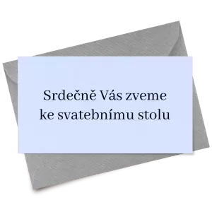 Papírová pozvánka LOPY