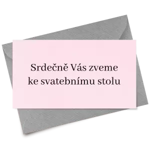 Papírová pozvánka LOPY