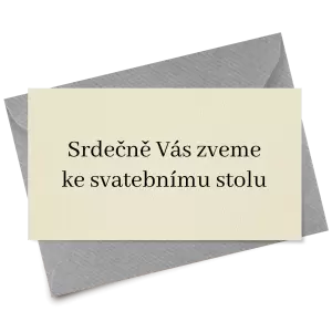 Papírová pozvánka LOPY