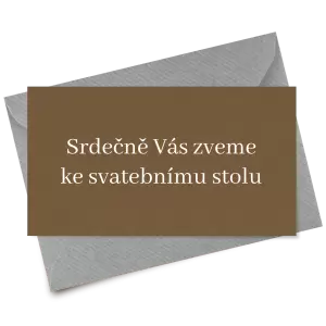 Papírová pozvánka LOPY