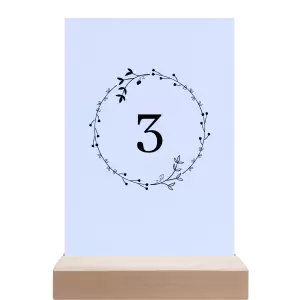 Papírové číslo stolu RODIGO