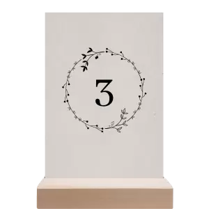 Papírové číslo stolu RODIGO