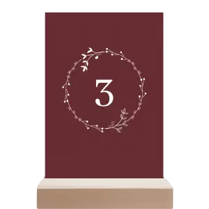 Papírové číslo stolu RODIGO