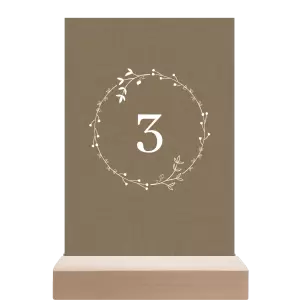 Papírové číslo stolu RODIGO