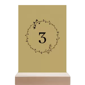 Papírové číslo stolu RODIGO