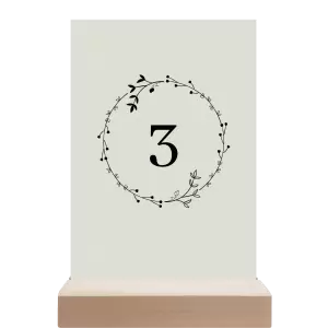 Papírové číslo stolu RODIGO