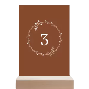 Papírové číslo stolu RODIGO