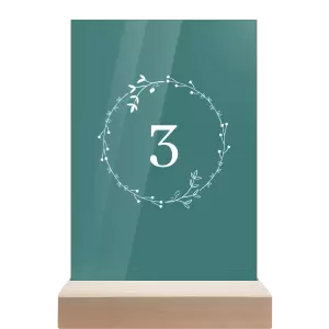 Plexi číslo stolu RODIGO