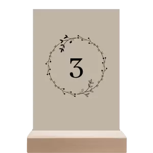 Papírové číslo stolu RODIGO