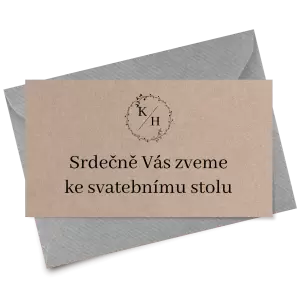 Papírová pozvánka RODIGO