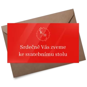 Plexi pozvánka RODIGO