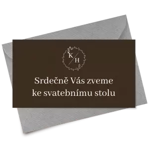 Papírová pozvánka RODIGO