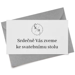 Papírová pozvánka RODIGO