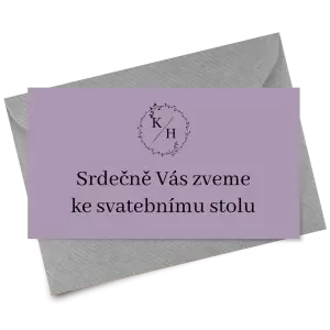 Papírová pozvánka RODIGO