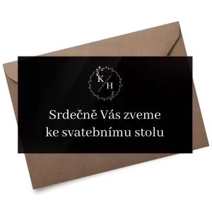 Plexi pozvánka RODIGO