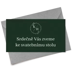 Papírová pozvánka RODIGO