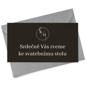 Papírová pozvánka RODIGO