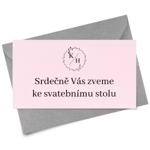 Papírová pozvánka RODIGO