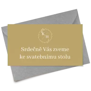 Papírová pozvánka RODIGO