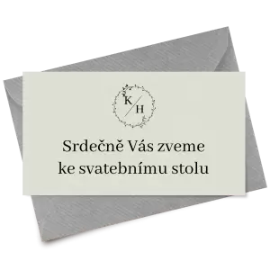 Papírová pozvánka RODIGO